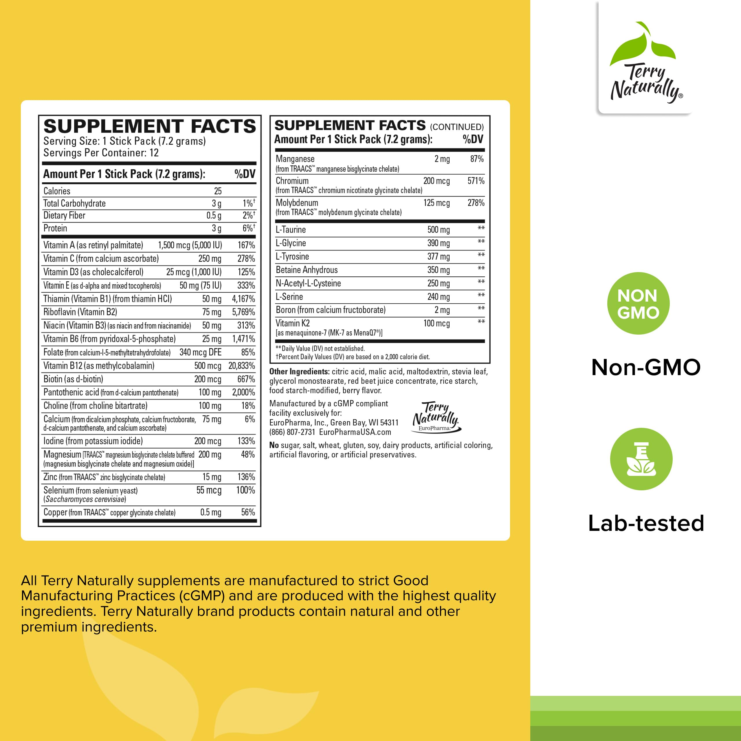 Terry Naturally Energy Revitalization individual pack