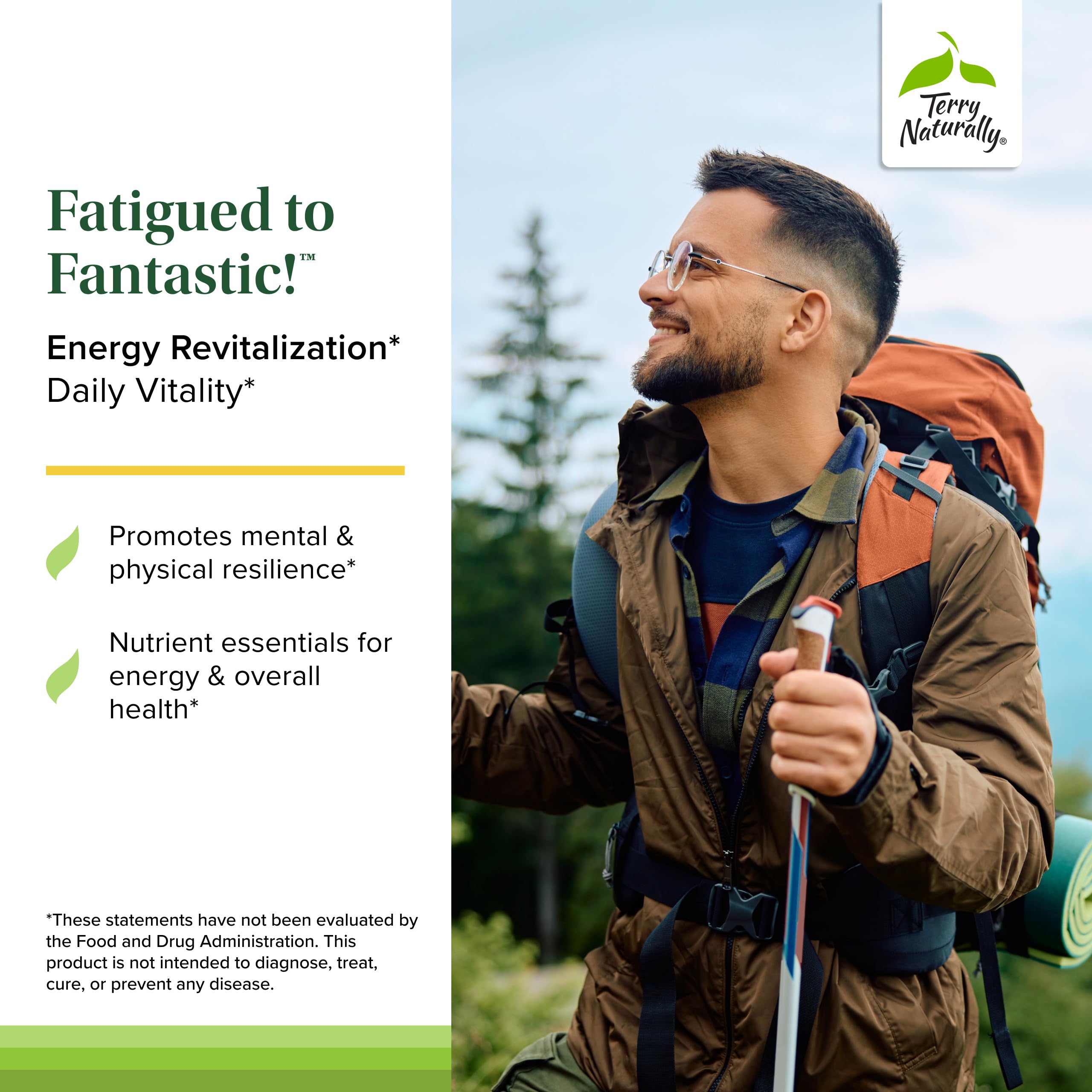 Terry Naturally Energy Revitalization ingredients list