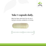 Terry Naturally Iodine Supplement 68g back view