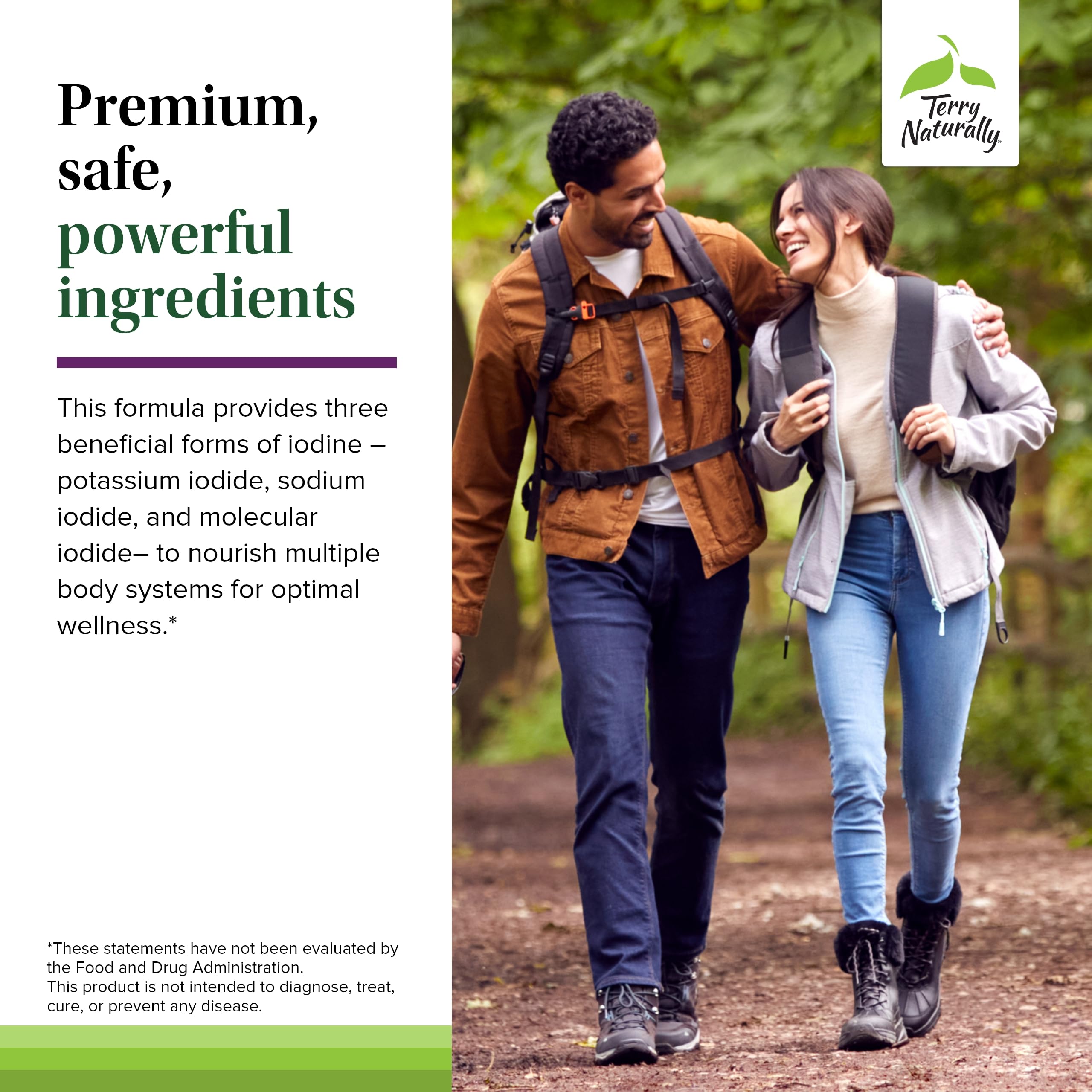Terry Naturally Iodine Supplement capsules close-up