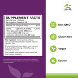Terry Naturally Iodine Wellness Supplement 14g side view
