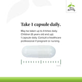 Terry Naturally Magnesium Supplement packaging on a wooden table