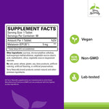 Terry Naturally Melatonin Supplement 5mg side view showing tablet
