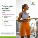 Terry Naturally Pomegranate Seed Oil Softgels side view