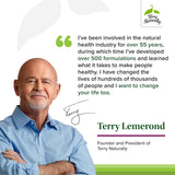 Terry Naturally Prostate Support Supplement on a wooden table