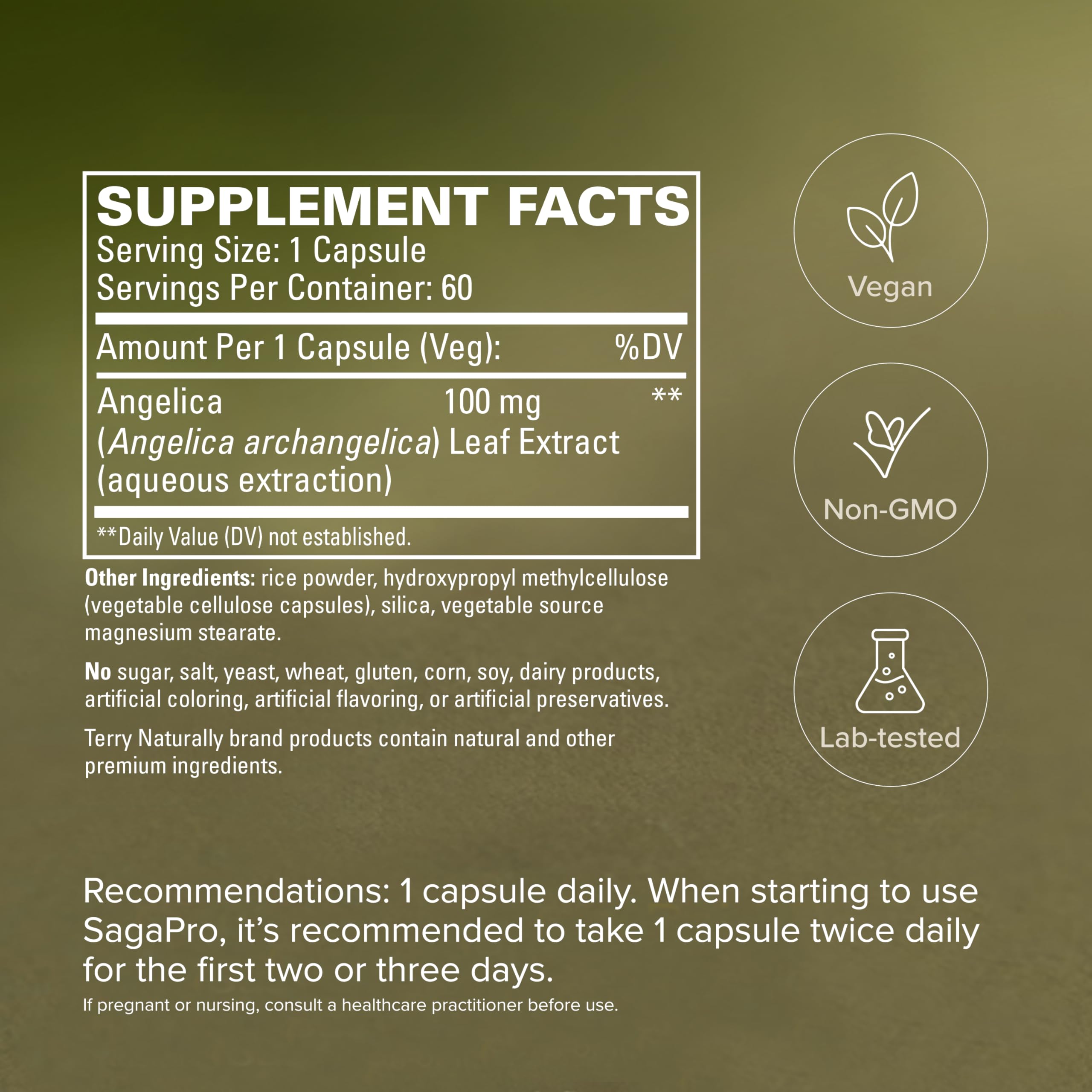 Terry Naturally Saw Palmetto Bladder Health Support capsules on a wooden surface