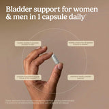 Terry Naturally Saw Palmetto Bladder Health Support packaging with ingredients list