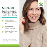 Terry Naturally Silicon Supplement back view with ingredient list