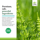 Terry Naturally Silicon Supplement capsules in a hand