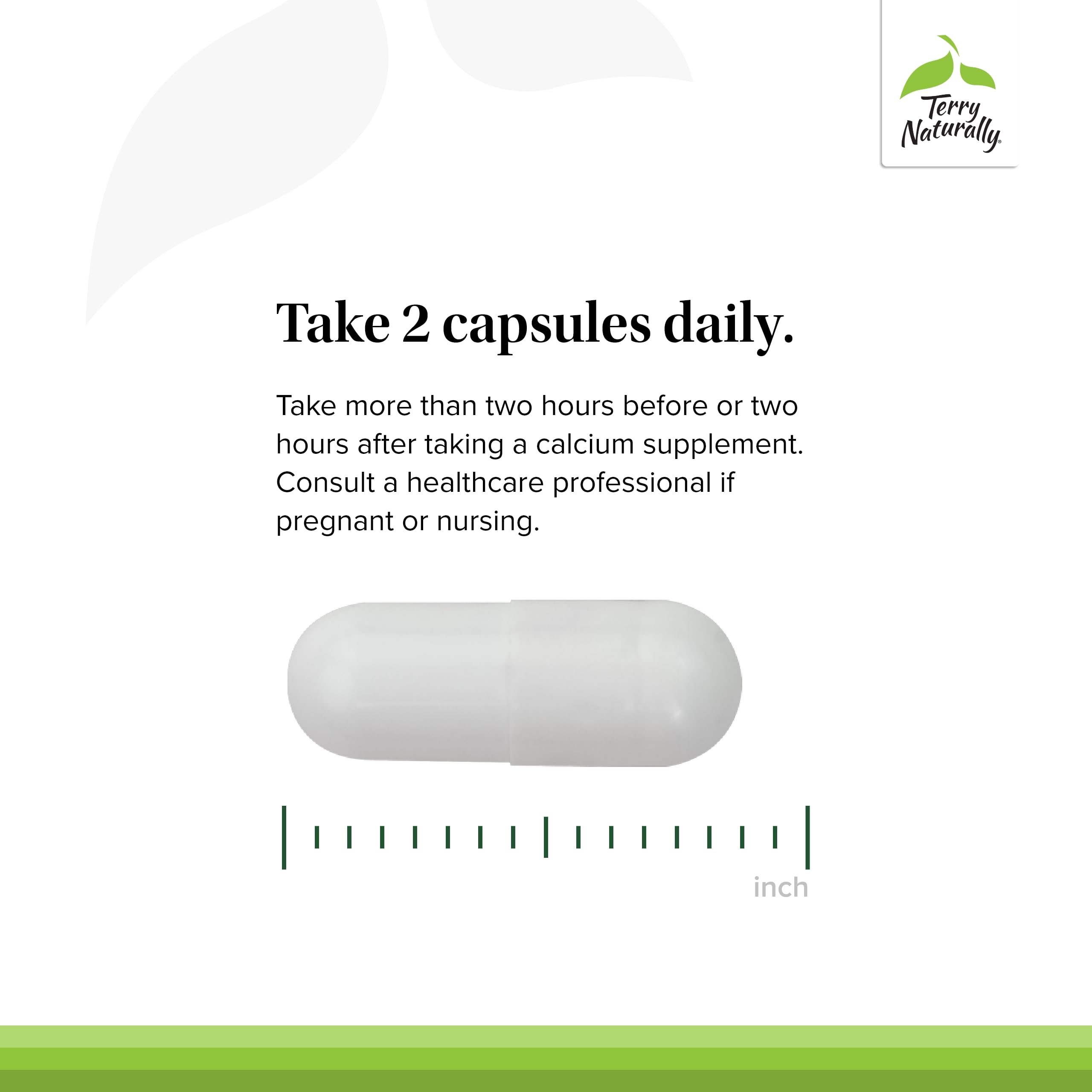 Terry Naturally Strontium Citrate Mineral Supplement packaging