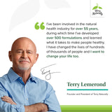 Terry Naturally Terrific Zzzz Sleep Supplement softgel in hand