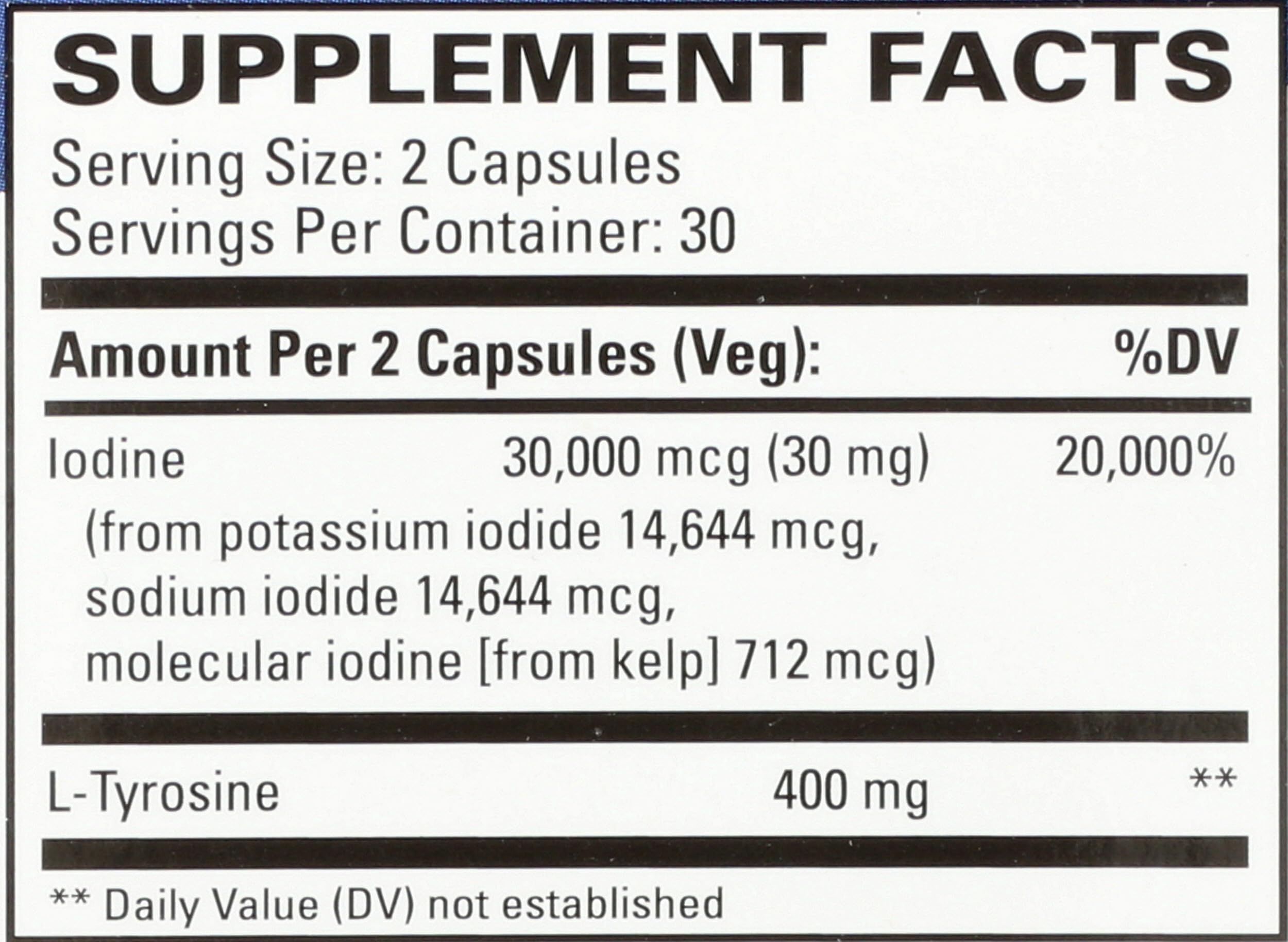 Terry Naturally Thyroid Care 500 mg capsules packaging
