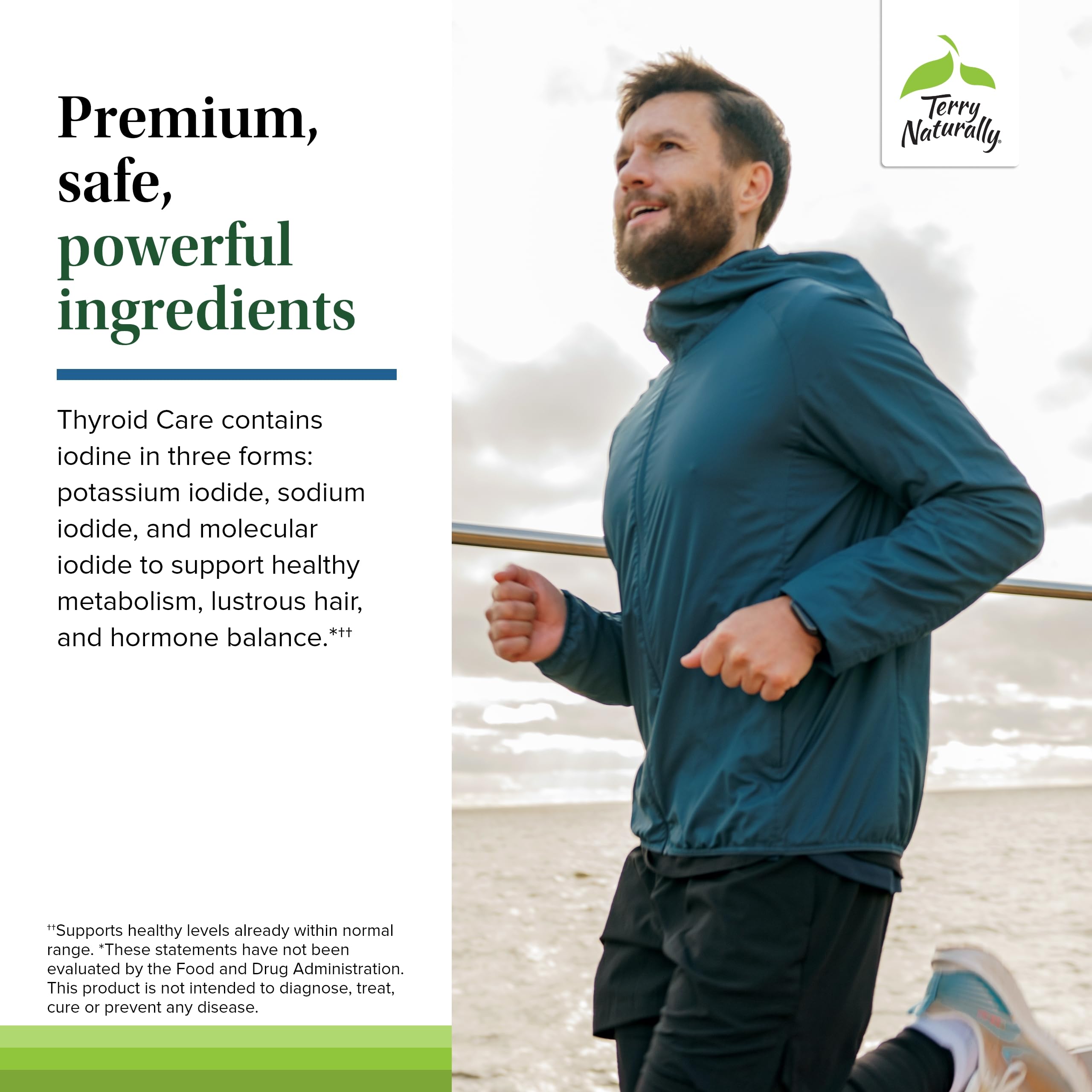 Terry Naturally Thyroid Extract Supplement 141g ingredients list