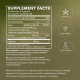 Terry Naturally Thyroid Extract Supplement 68g on a wooden table