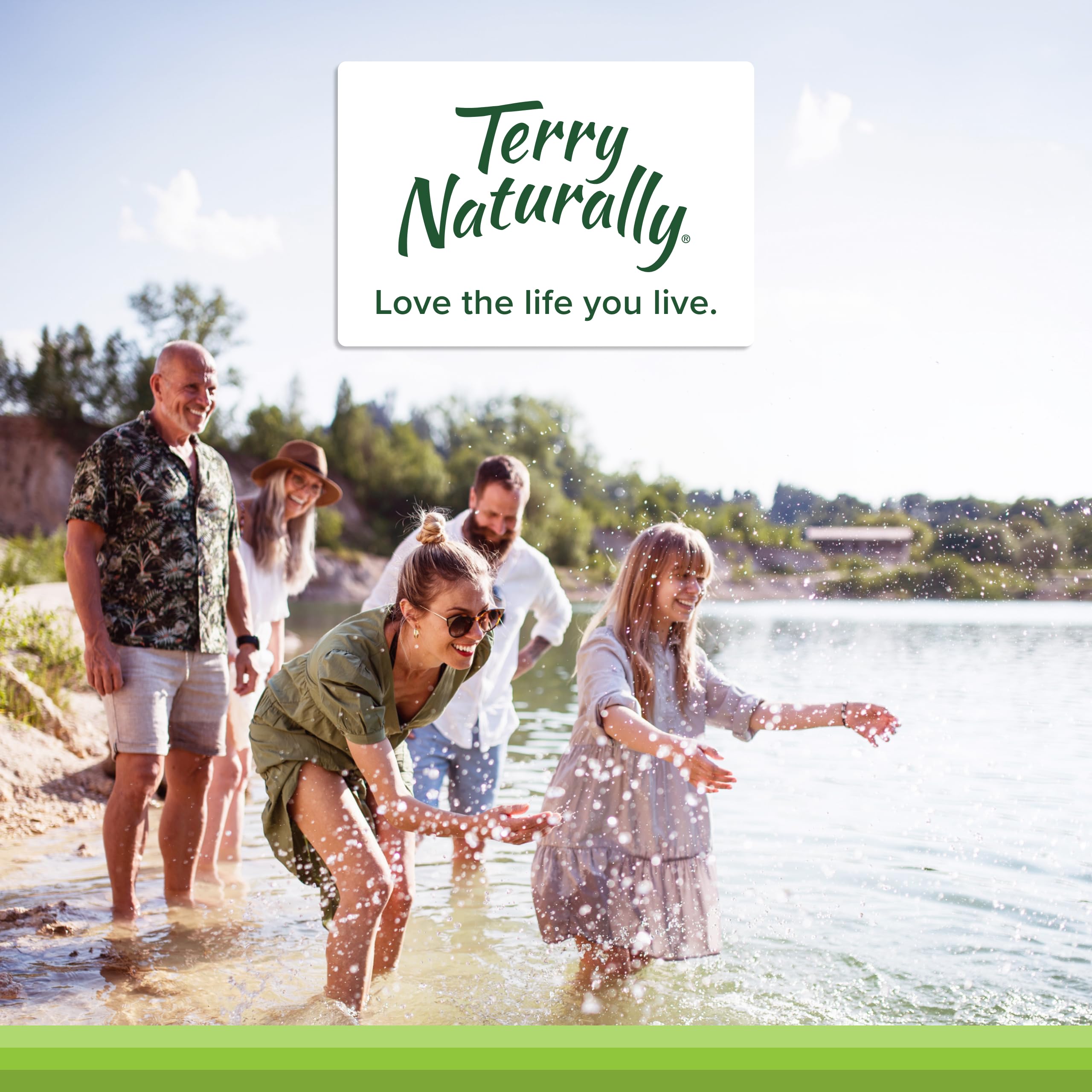 Terry Naturally Vitamin C Supplement 82g on a table