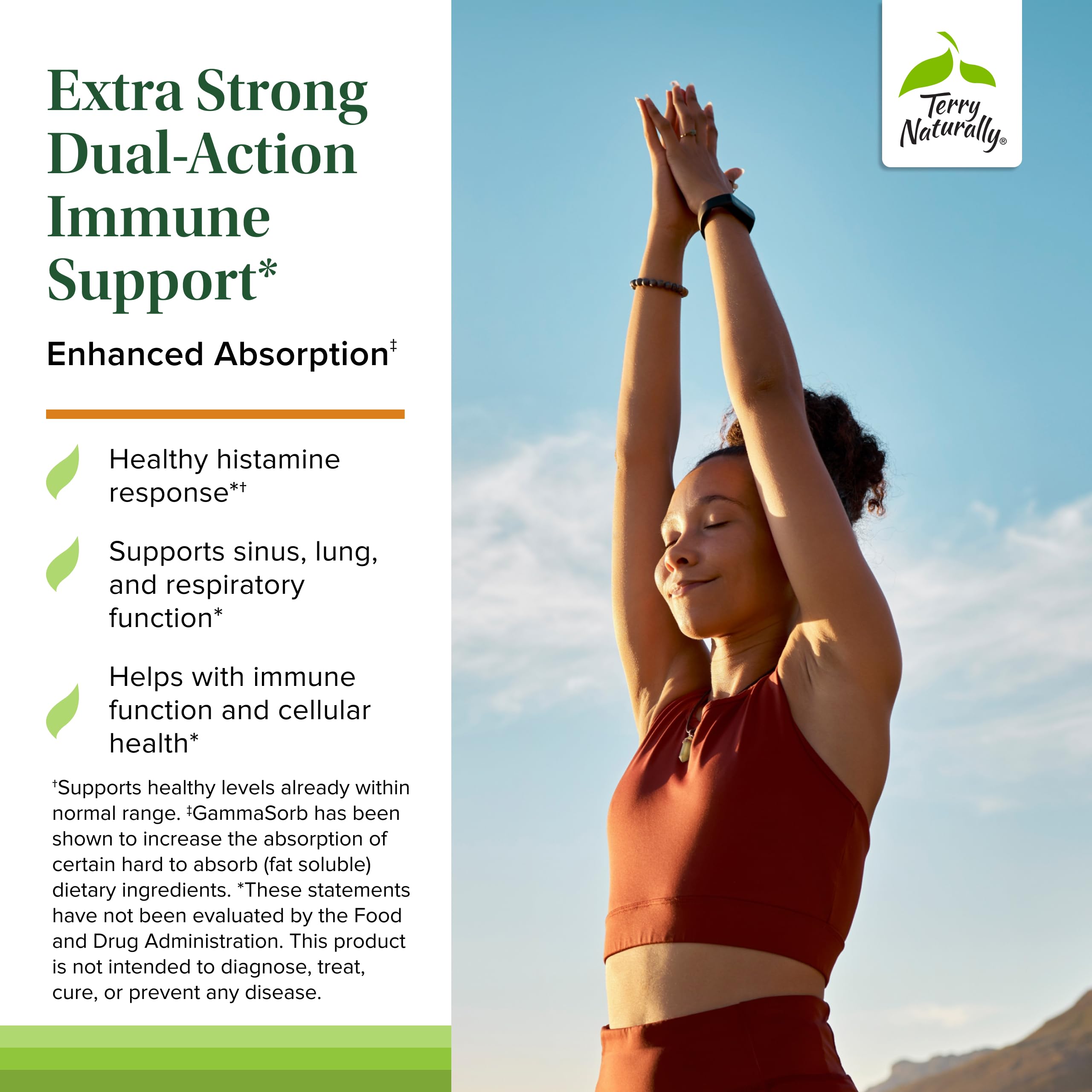 Terry Naturally Vitamin C Supplement 82g packaging