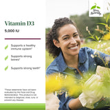Terry Naturally Vitamin D3 5000 IU chewable tablets packaging
