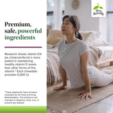 Terry Naturally Vitamin D3 chewable tablets with berries