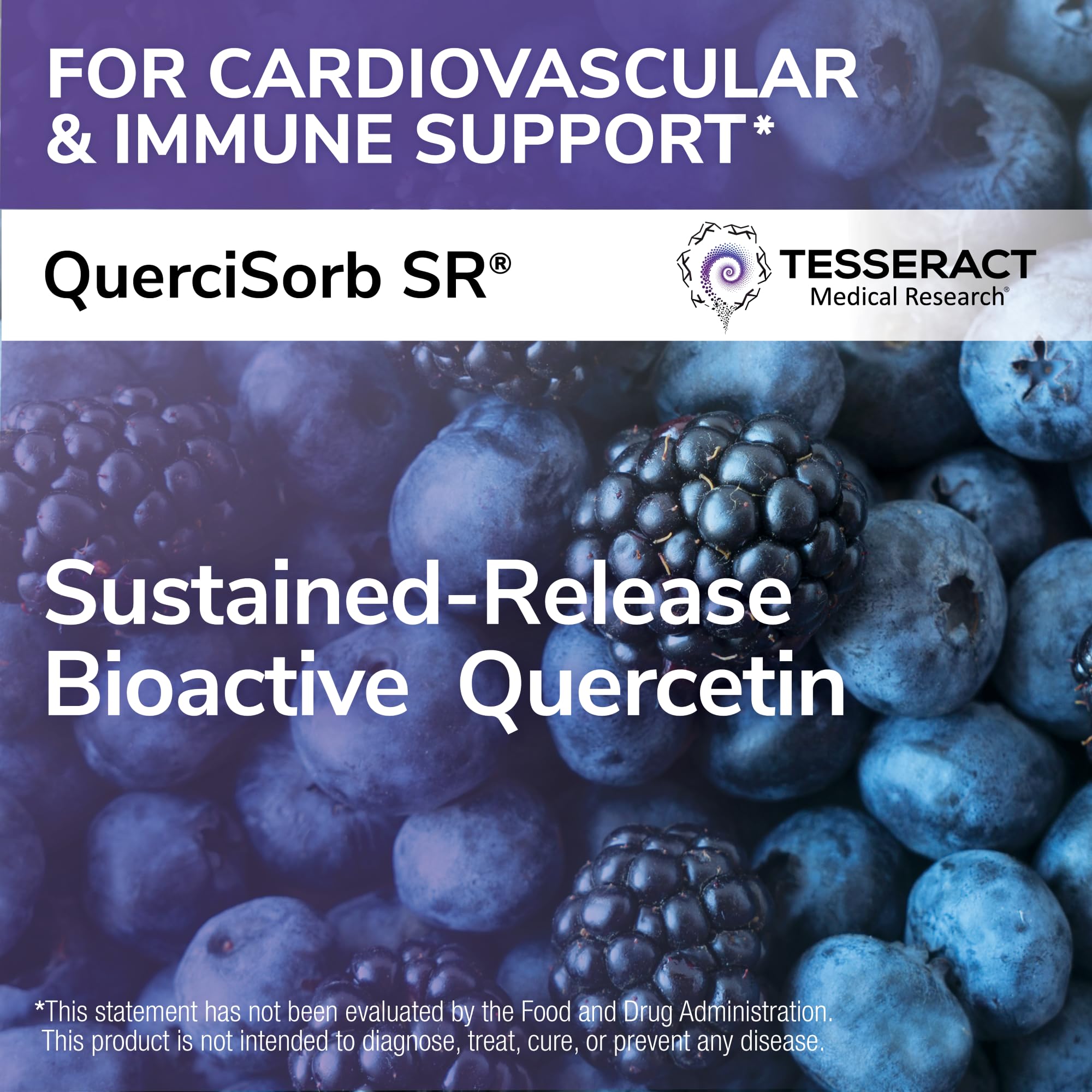 Tesseract Medical Research QuerciSorb SR supplement packaging