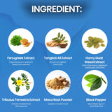 TESTO BIOGEN Male Performance Formula capsules in a lifestyle setting