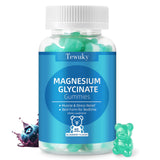 Tewuky Magnesium Glycinate Gummies 500mg front view with packaging
