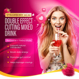 Tfnovg Plant-Based Cutting Drink Mix back view with nutritional information