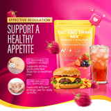 Tfnovg Plant-Based Cutting Drink Mix being mixed with water