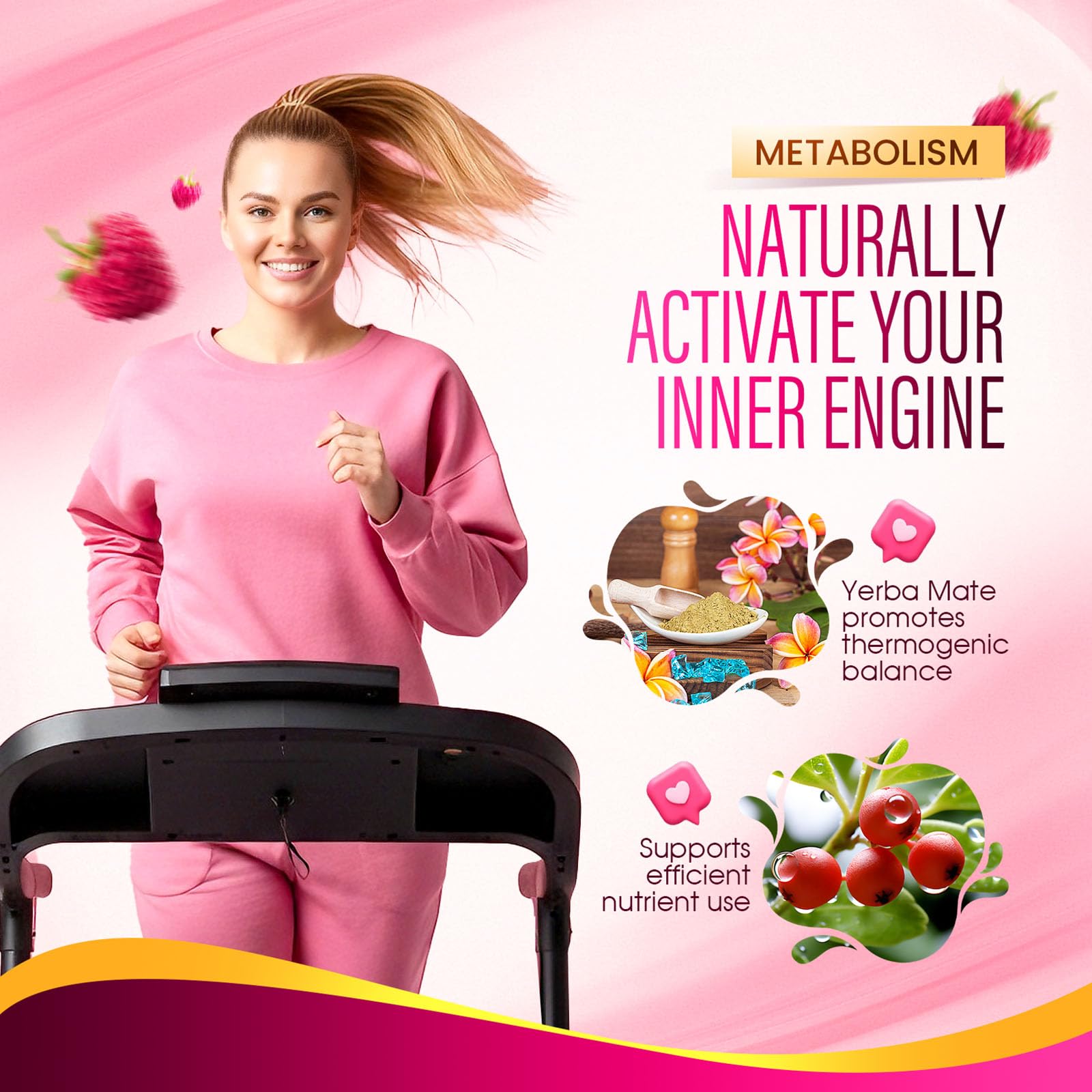 Tfnovg Plant-Based Cutting Drink Mix side view showing ingredients