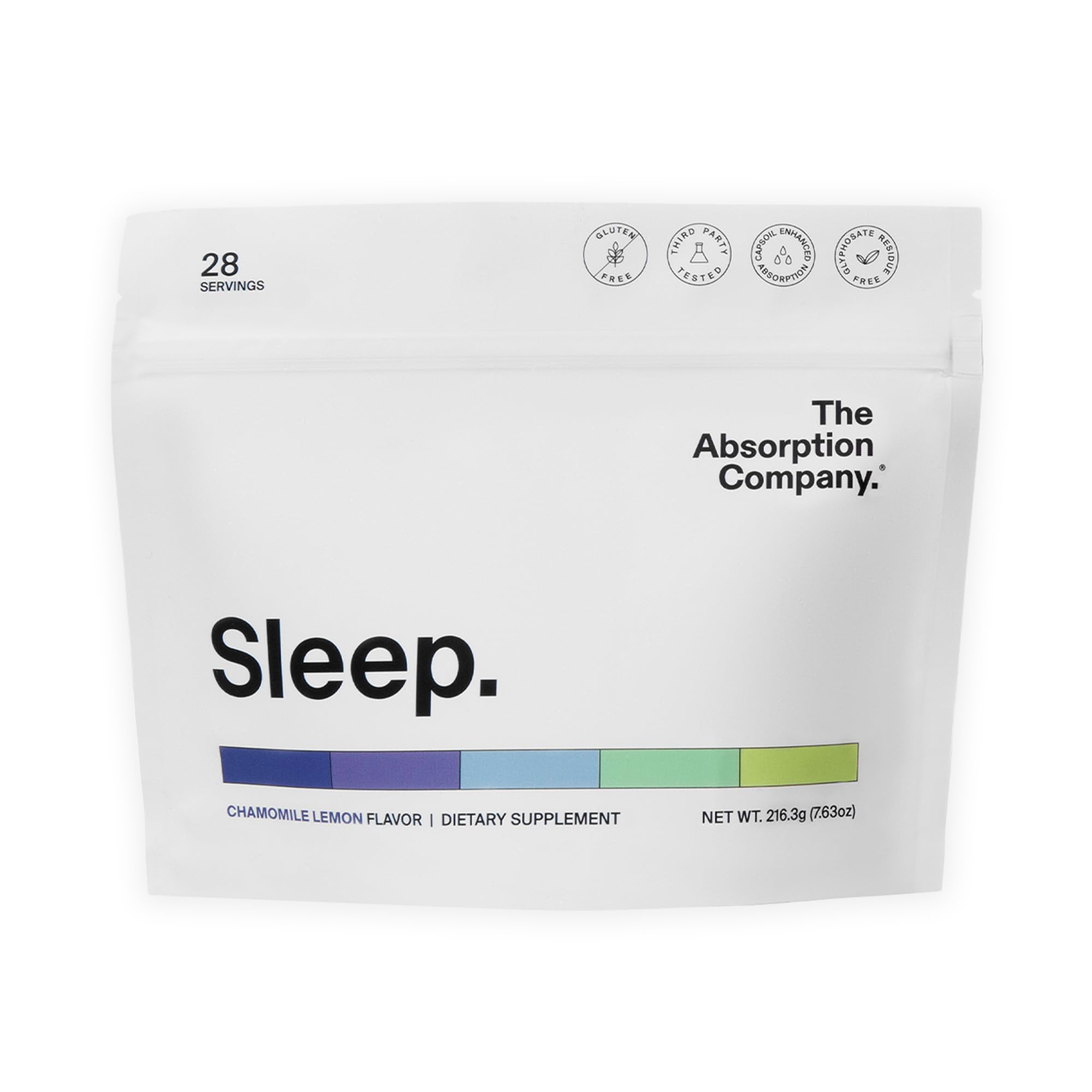 The Absorption Company Sleep Powder 28 Servings pouch front view