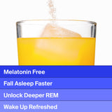 The Absorption Company Sleep Powder mixed with water in a glass