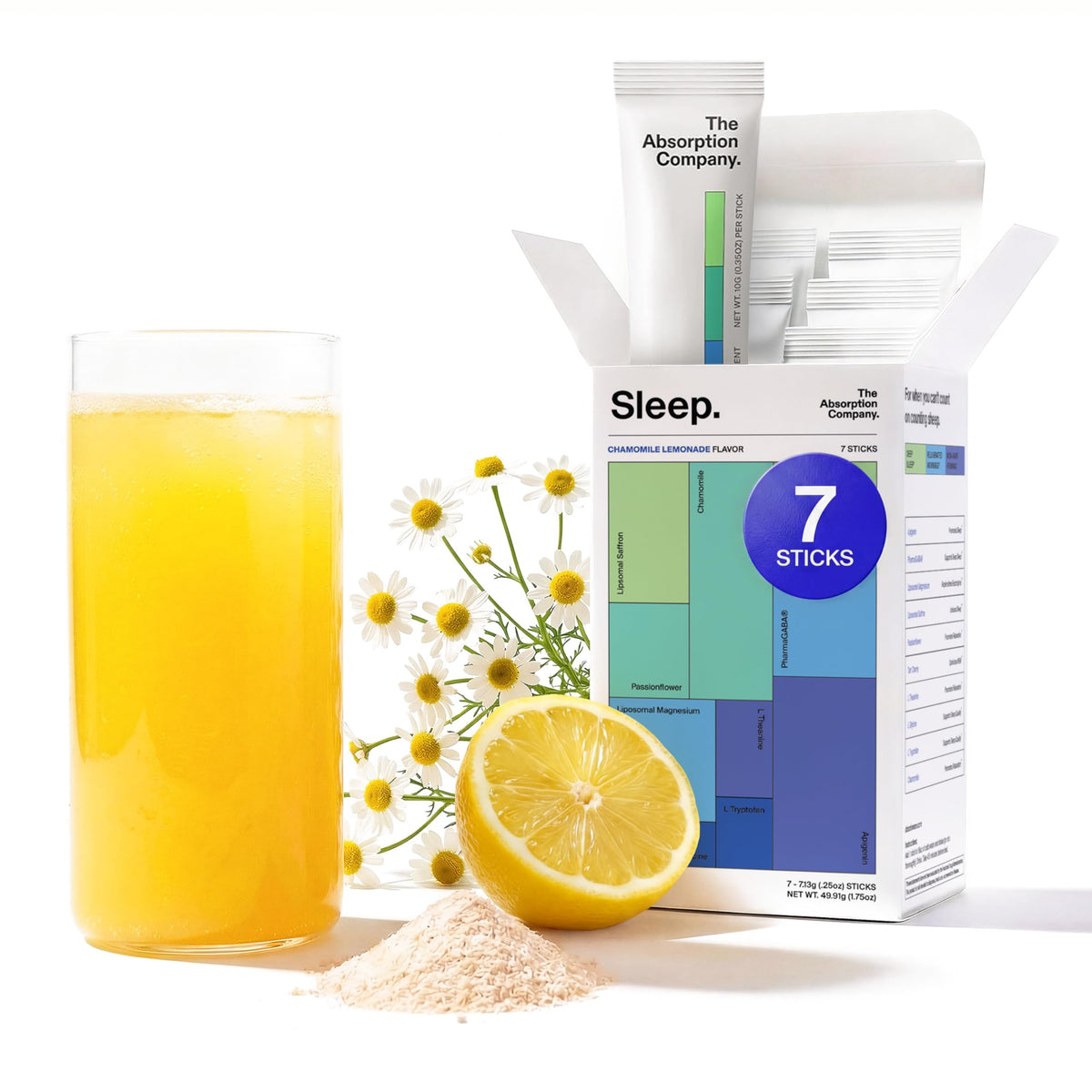 The Absorption Company Sleep Powder Supplement 73g front view