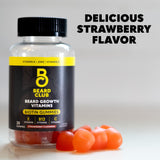 The Beard Club Beard Growth Gummies ingredients list