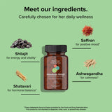 The Botanical Cabinet Co. Shilajit Capsules 800mg ingredients list