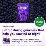 The Bytes Company Sleep Bytes Melatonin Gummies packaging