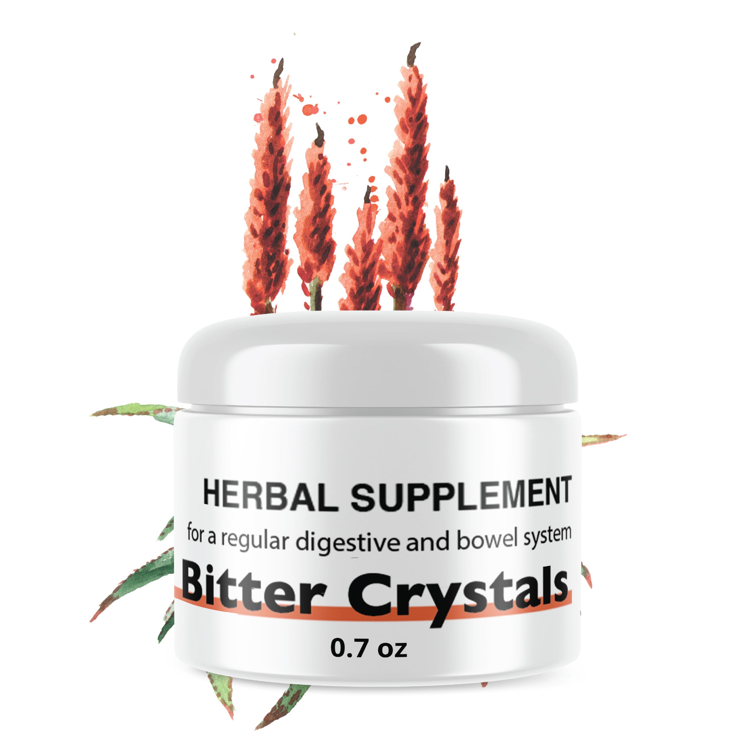 The Cape Aloe Collection Aloe Ferox Bitter Crystals front view packaging