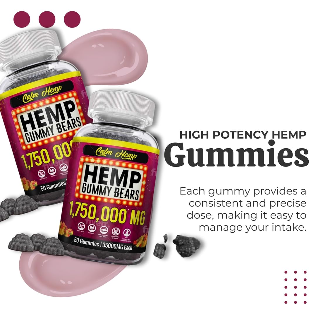 The CBD Project Hemp Gummies packaging side view