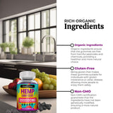 The CBD Project Hemp Gummies with ingredients