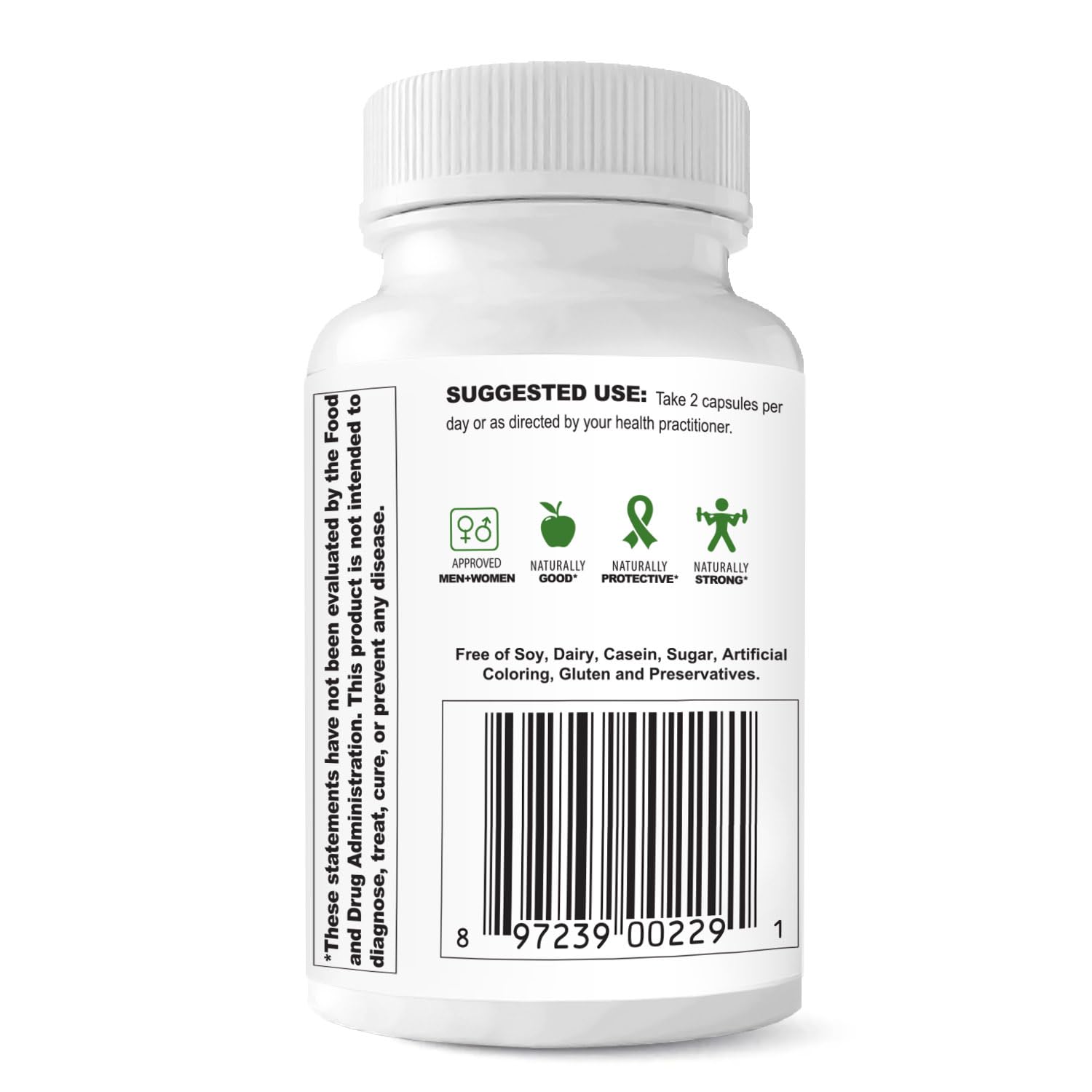 The Delgado Protocol Estro Block Pro 564mg packaging with ingredients list