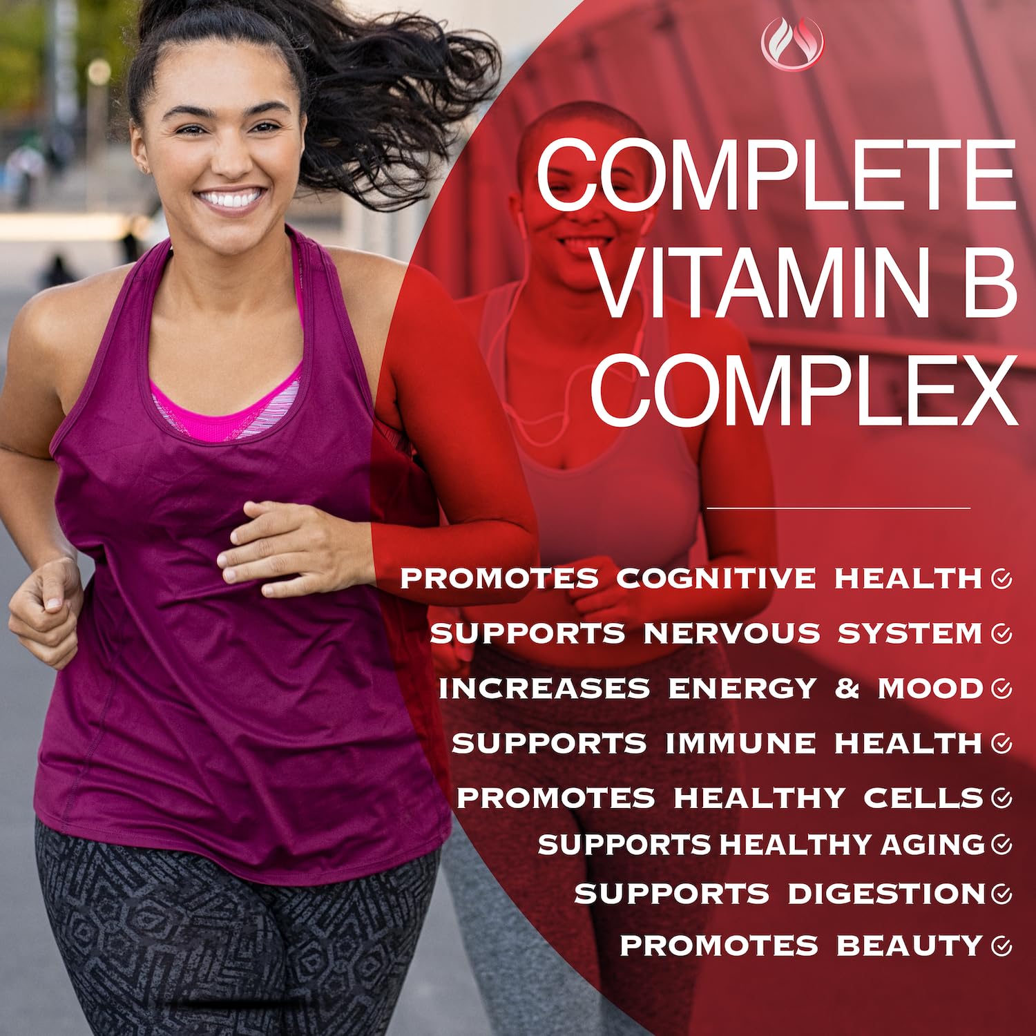 THE ENCLARE NUTRITION B-Complex Vitamin Supplement packaging