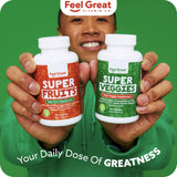 The Feel Great Vitamin Company blended vitamin and mineral supplement back view