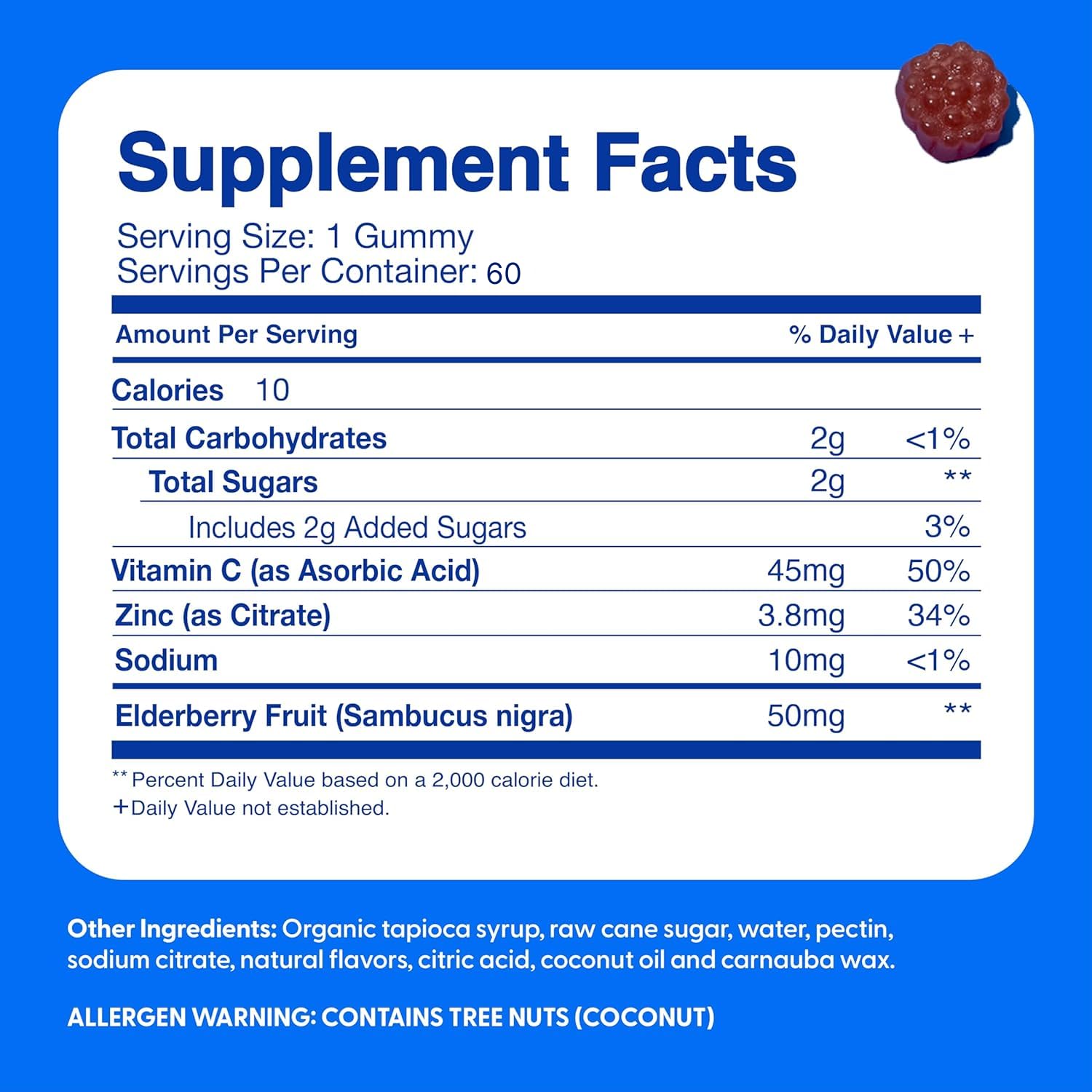 The Feel Great Vitamin Company Elderberry Gummies for Kids with fruits