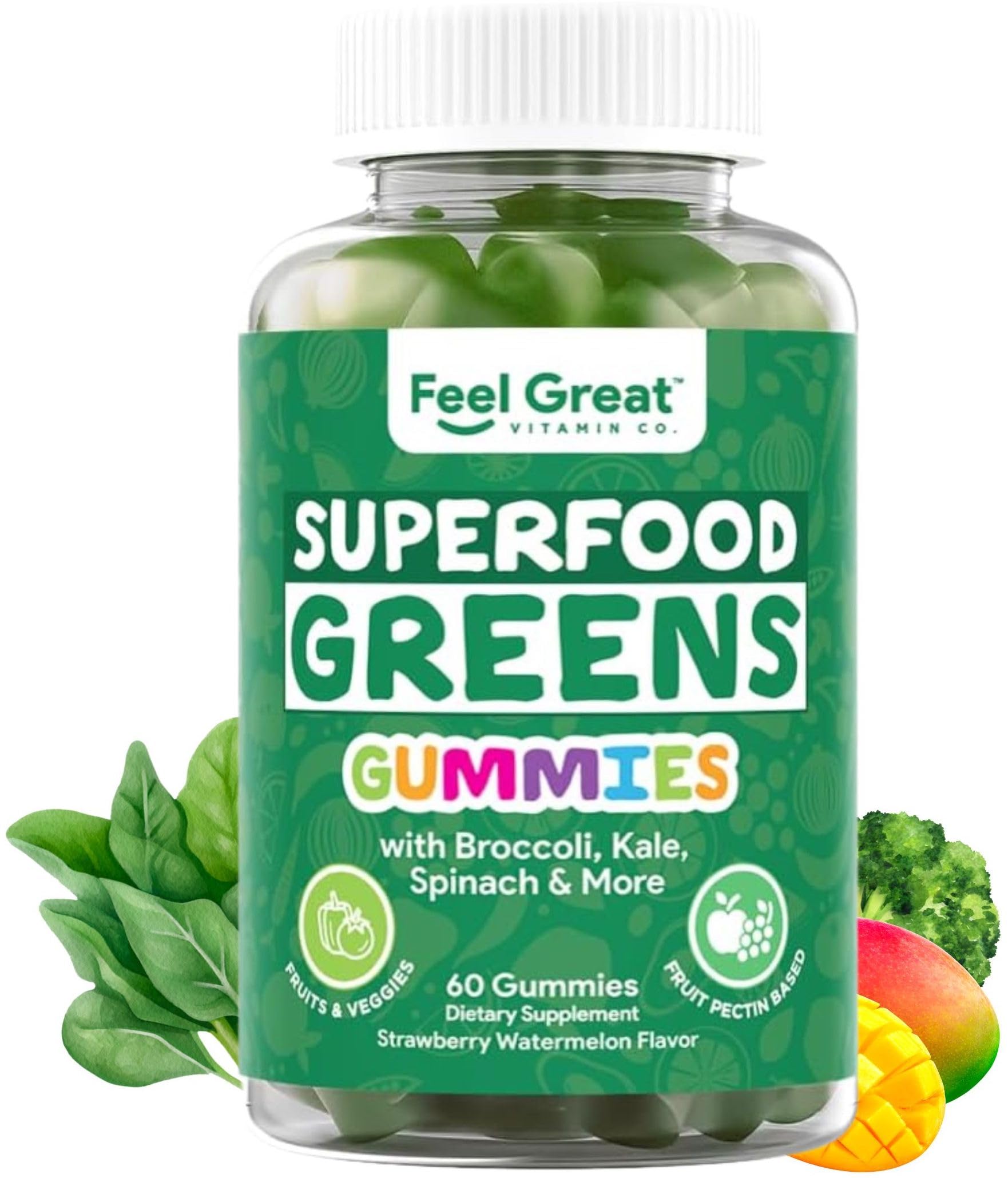 The Feel Great Vitamin Company elderberry gummies front view