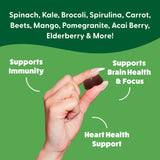 The Feel Great Vitamin Company elderberry gummies on a table