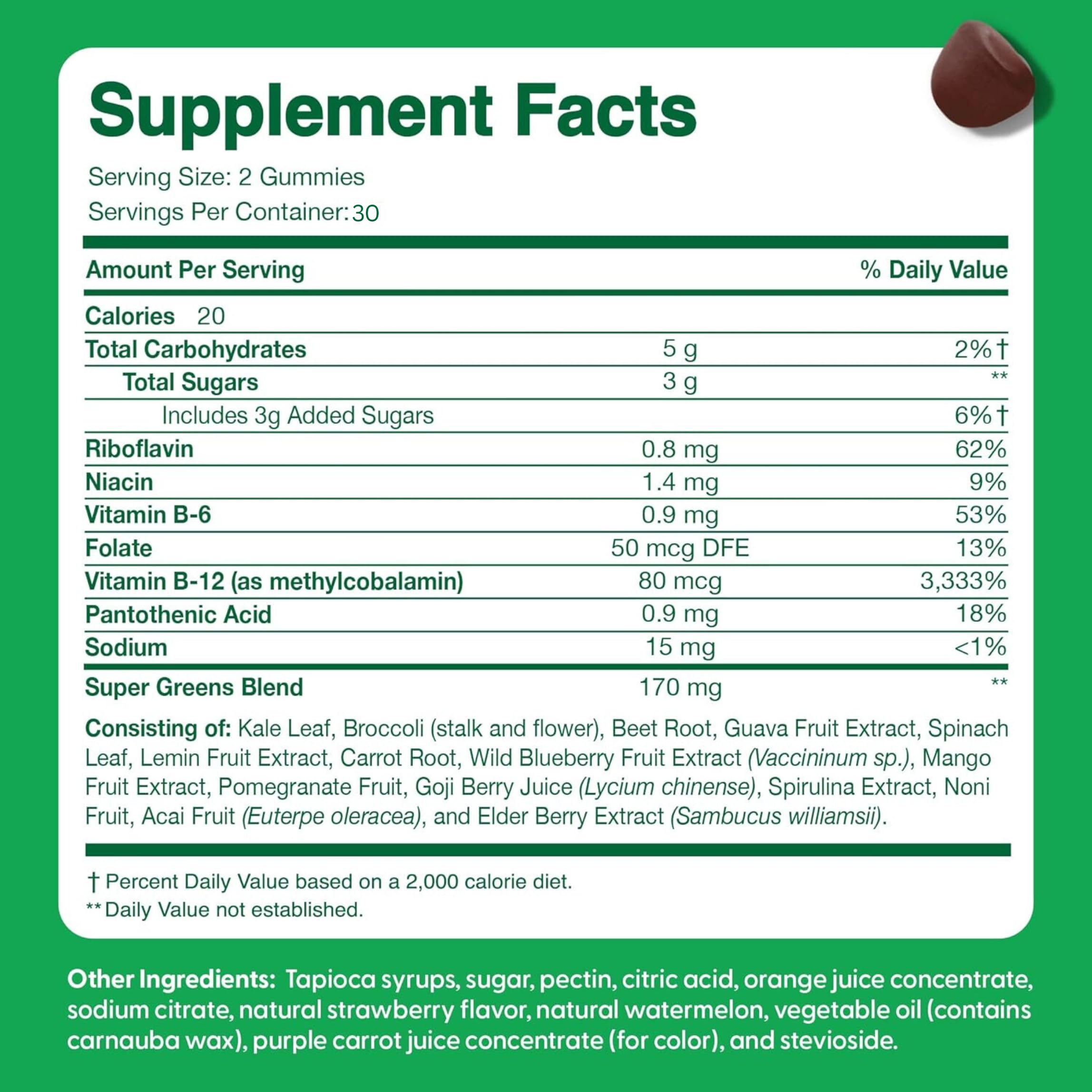 The Feel Great Vitamin Company elderberry gummies packaging