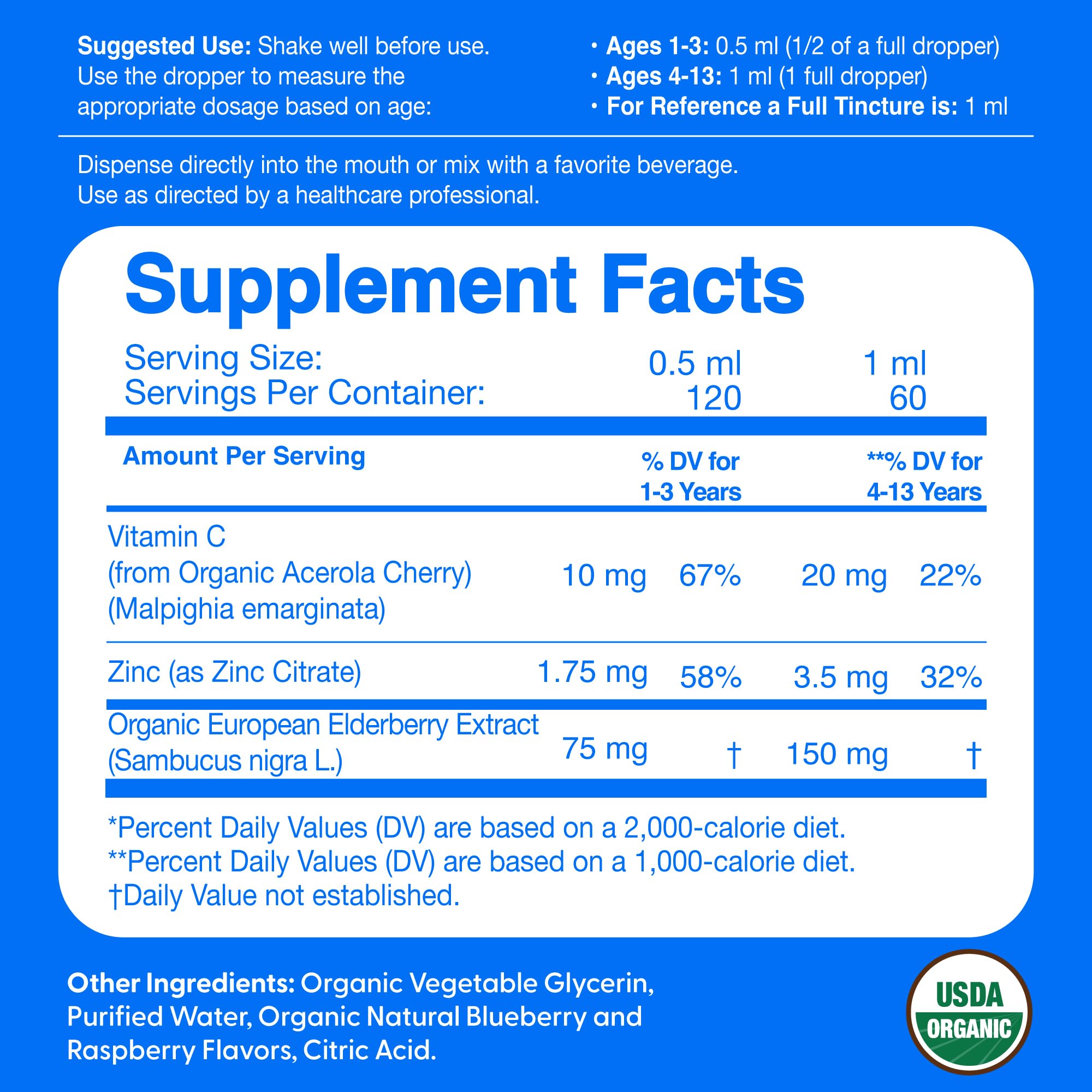 The Feel Great Vitamin Company Elderberry Syrup for Kids ingredients list