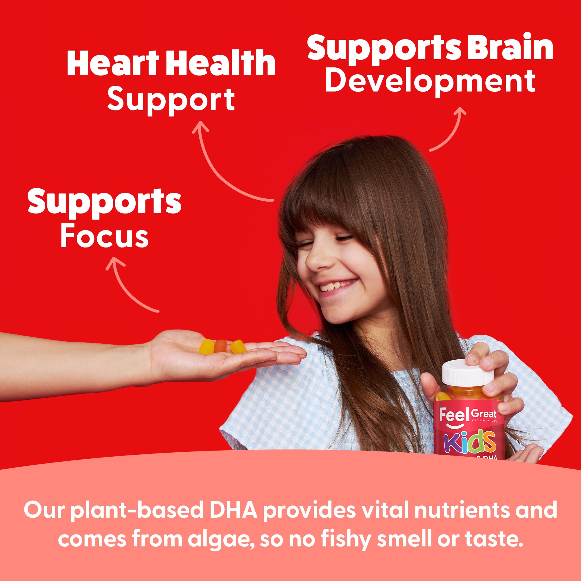 The Feel Great Vitamin Company Kids Omega 3 Gummies nutritional information