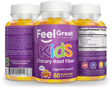 The Feel Great Vitamin Company logo on Kids Fiber Gummies packaging