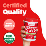 The Feel Great Vitamin Company Superfood Powder in a smoothie bowl