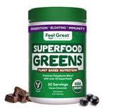 The Feel Great Vitamin Company Superfood Reds and Greens Powder front view