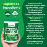 The Feel Great Vitamin Company Superfood Reds and Greens Powder packaging